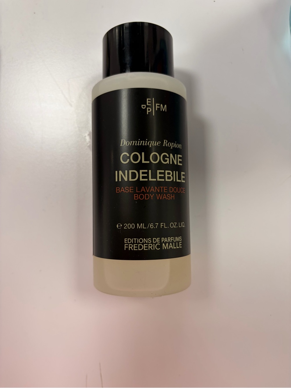 Frederic Malle Cologne indelible Body Wash 200ml sealed brand new